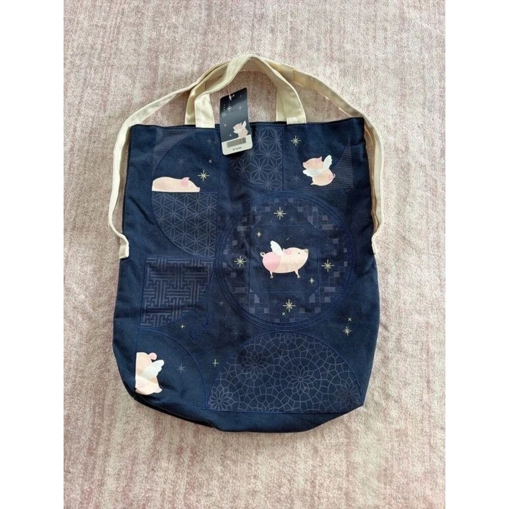 Starbucks Korea 2019 New Year Happy Dream Pig Eco Bag (뉴이어 해피드림 피그 에코백)